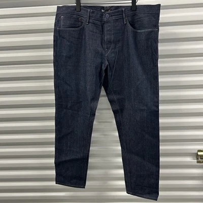 3-by-1Japanese Raw 3x1 Salvage Denim Jeans Purple Button M4 Redline Sz 40x31 - Image 1 of 4
