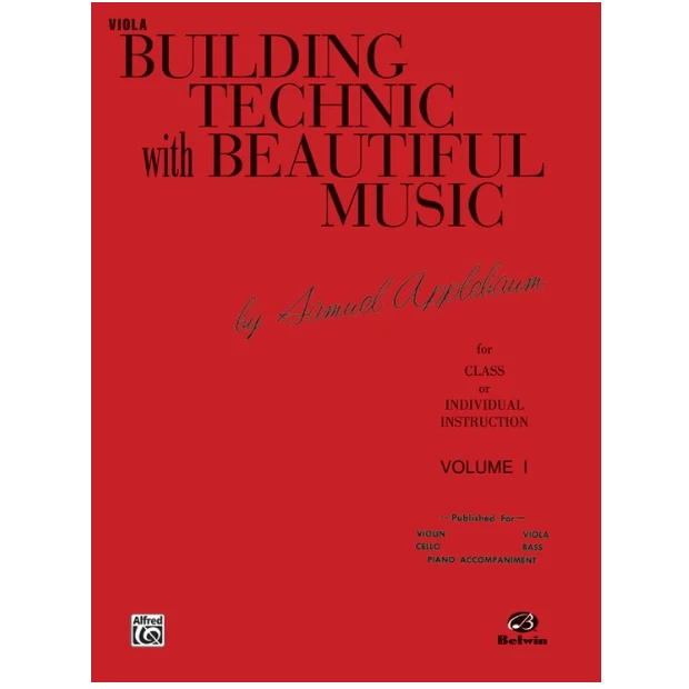 Building Technic With Beautiful Music, Viola Book I - Image 1 of 1