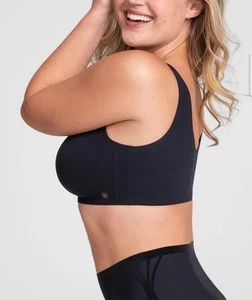 HONEY LOVE Liftwear V Neck Bra in Vamp - Size 2X - Picture 1 of 5