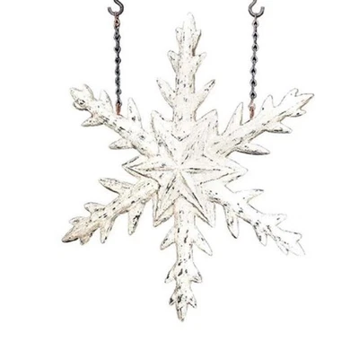 K&K Interiors Flecha Copo de Nieve Blanco Repuesto 13 Pulgadas - Flecha Se vende por separado Foto 1 de 2