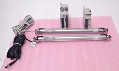 KEYENCE SL-C20H-T & SL-C20H-R SAFETY LIGHT CURTAIN SL-R11 POWER SL-U2 CONTROLLER - Image 1 of 4