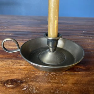 Portacandele vintage Princess House Heritage 6" in ottone portacandele - Foto 1 di 17