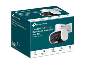 TP-Link VIGI 4MP C540V Outdoor Full-Color Dual-Lens Varifocal Pan Tilt Network C - Picture 1 of 1