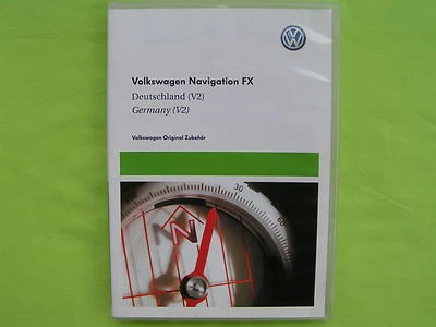 CD NAVIGATION FX DEUTSCHLAND + EU 2010 V2 VW RNS 310 GOLF 6 TOURAN CADDY PASSAT - Bild 1 von 4