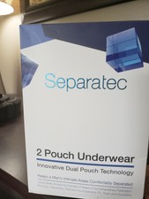 Separatec 2 Pouch Underwear  3pack new