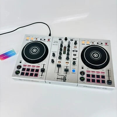 Pioneer DJ DDJ-400-S Silver Limited Color 2ch DJ Controller DDJ400 Japan Used - Image 1 of 4