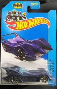 Hotwheels Diecast 1:64 Serie Batman 2014 - Batimóvil azul BFC74 - Imagen 1 de 2