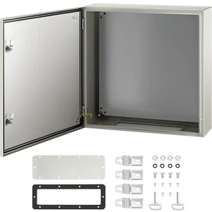 Steel Electrical Box Electrical Enclosure Box 24x24x8'' Carbon Steel IP65 - Picture 1 of 9