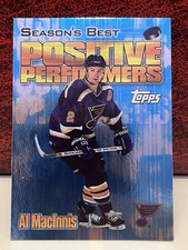 1999-00 Topps Positive Performers PP5 Al MacInnis St. Louis Blues