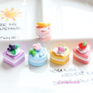 10 Stück Maßstab 1:12 Puppenhaus Miniatur Kuchen Bäckerei Lebensmittel Zubehör - Picture 1 of 14