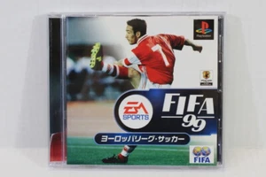FIFA 99 Europe League Soccer CIB W/ Spine Reg PS1 PS 1 PlayStation Japan Import - Picture 1 of 6