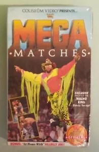 wwf coliseum MEGA MATCHES VHS VIDEOTAPE NEW factory sealed & stamped - Imagen 1 de 6