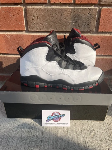 2012 Jordan 10 Chicago Bulls Sz.7y (8.5W) Great Condition Cover