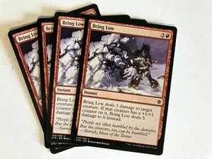 Bring Low (4) Khans of Tarkir NM MTG Magic the Gathering - Picture 1 of 1