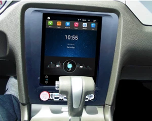Radio de coche táctil Android estéreo CarPlay navegación GPS para Ford Mustang 2010-2014 - Imagen 1 de 15