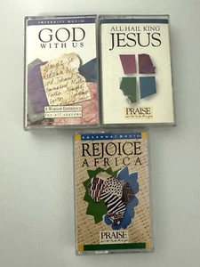 80/90's Praise & Worship Integrity Music Jesus Rejoice Africa Cassette Tapes (3) - Imagen 1 de 8