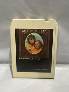 Waylon Jennings Willie Nelson 8track Waylon & Willie 8-Track Cartridge Tape  - Bild 1 von 4