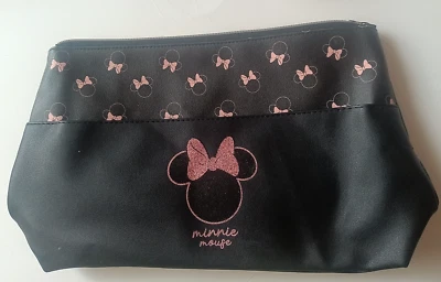 Bolso de Maquillaje Cosmético Minnie Mouse Rosa Brillante Disney WDW Foto 1 de 4