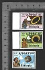 (AOP) Ethiopie #1215-17 1988 Bijoux : Bracelets lot de 3 MNH