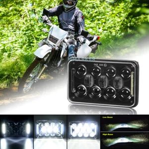 4X6" LED Headlight Hi/Lo Beam Lamp Angel Eyes For Suzuki DRZ400SM DRZ250 DRZ400E - Picture 1 of 16