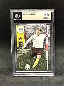 Panini David Beckham 2006 #93 tarjeta de la Copa del Mundo clasificación BGS 9,5 gema ¡como nueva!¡! - Imagen 1 de 2