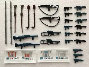 29 part Vintage style reproduction Kenner Star Wars accessories DISPLAY FIGURES - Afbeelding 1 van 6