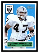 2001 Topps Heritage #14 TYRONE WHEATLEY Oakland Raiders ~A5W