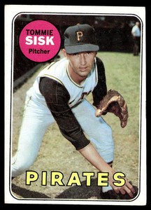 1969 Topps #152 Tommie Sisk  VG-EX-B112R1