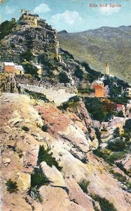 cr 074 1924 KLIS (Spalato Croazia) kod Splita - VG - FP - edizione M.C.S. - Imagen 1 de 1