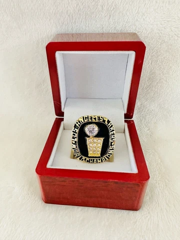 1985 Los Angeles Lakers NBA Championship  Ring W Box, 🇺🇸 SHIP Cover