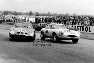Jaguar factory racer 1963 photo press photograph racing photo - Picture 1 of 1
