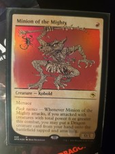 MTG - Minion of the mighty - FOIL - D&D ADVENTURES IN THE FORGOTTEN REALMS