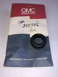 342786 NEW GENUINE OEM JOHNSON EVINRUDE OUTBOARD OIL SEAL 0342786 LOT A10-12 - Picture 1 of 4