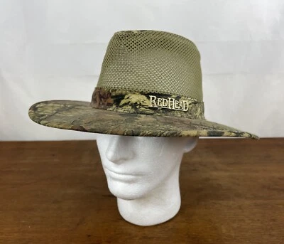 Sombrero para el sol Red Head camuflaje y malla Boonie Outback Bush talla M Foto 1 de 4