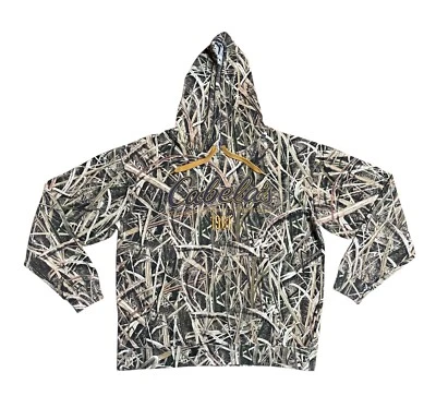 Cabela's Mossy Oak Shadow Grass Blades Camo Hoodie L Large real tree - Image 1 of 4