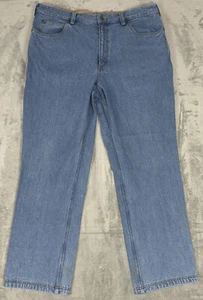 Duluth Trading Co Mens Ballroom Double Flex Blue Jeans Sz 40x32 Relaxed Fit EUC - Picture 1 of 11