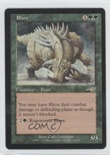 2000 Magic: The Gathering - Nemesis Rhox #112 0f8
