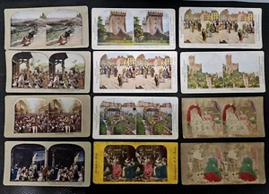 12 Vintage Steroscope- Religious, Sweden, Irelan, Germany, Mexico And More - Picture 1 of 8