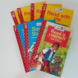 Ladybird Books Read With Me Say the Sounds Read It Yourself Lot Set 7 - Picture 1 of 11