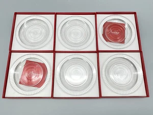 1V6 BACCARAT PLATE MILLE NIGHTS 120 LUXURY CRYSTAL MADE IN PARIS MINT - Picture 1 of 13