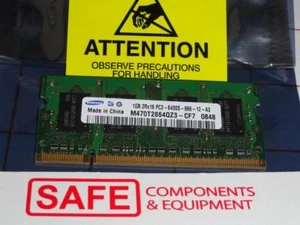 Samsung Memory 1GB (1) M470T2864QZ3-CE6 2Rx16 PC2-6400 DDR2 800Mhz SODIMM MM-461 - Picture 1 of 2