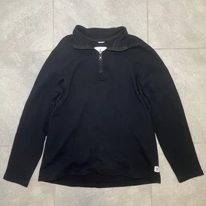 REIGNING CHAMP 'Negro' JERSEY CUARTO CREMALLERA MANGA LARGA SIN USAR, EN CAJA, CUELLO TALLA GRANDE - Imagen 1 de 5