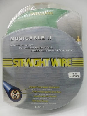 Straightwire Musicable II  6 meter Subwoofer cable - Image 1 of 3