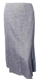 Falda acampanada de lana a cuadros múltiples Ann Taylor Loft para mujer, talla 10 - forrada, cremallera trasera - Imagen 1 de 8