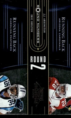 2005 Playoff Contenders RN-14 Arrington/Shelton/Brown/Jackson Round Numbers /500 - Image 1 of 2