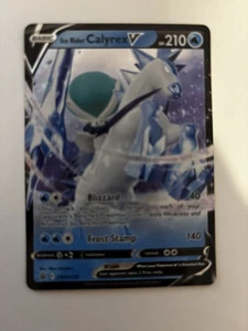 Ice Rider Calyrex V SWSH130 SWSH: Sword & Shield Promo Cards Holo - Picture 1 of 2