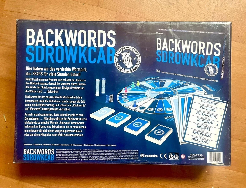 Backwords - Das Verdrehte Wortspiel - Gesellschaft - NEU und OVP - Bild 1 von 1