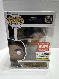 Funko Pop! Moon Knight #1302 GITD Marvel Collector Corps exklusiv KOSTENLOSER VERSAND C26 - Bild 1 von 6