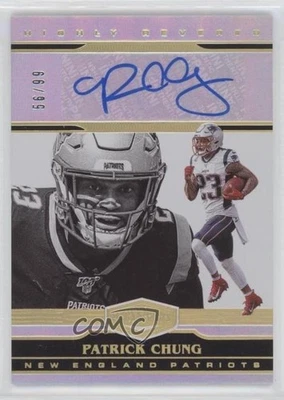 2020 Panini Plates & Patches Highly Revered Auto /99 Patrick Chung #HR-PC Auto - Image 1 of 2