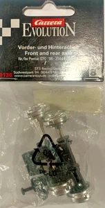 89136  Carrera Slot Car F&R Axles for 66 Pontiac GT0  Carrera Slot Car NEW - Picture 1 of 2